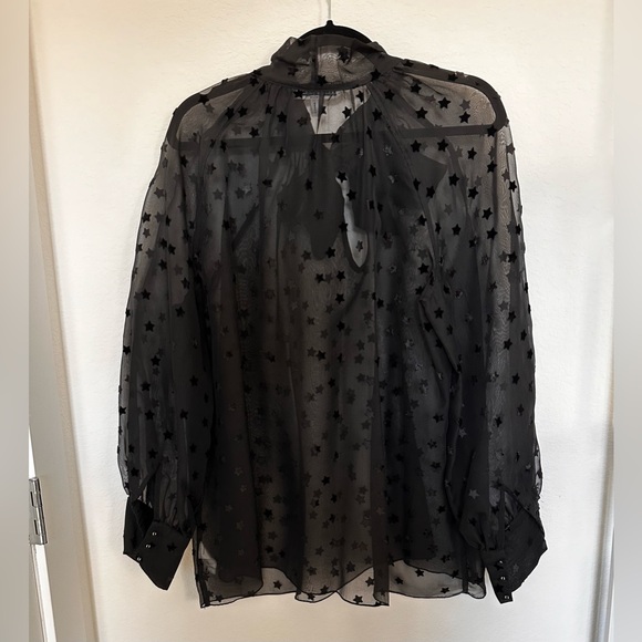 Good American Starstruck Blouse - Plus Size 2XL - Picture 4 of 6